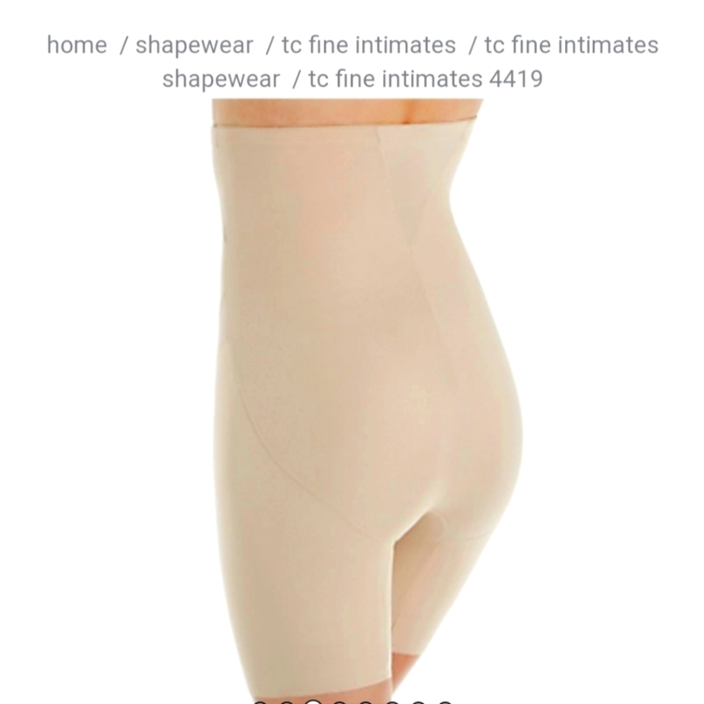 TC nude high waist shaper size large